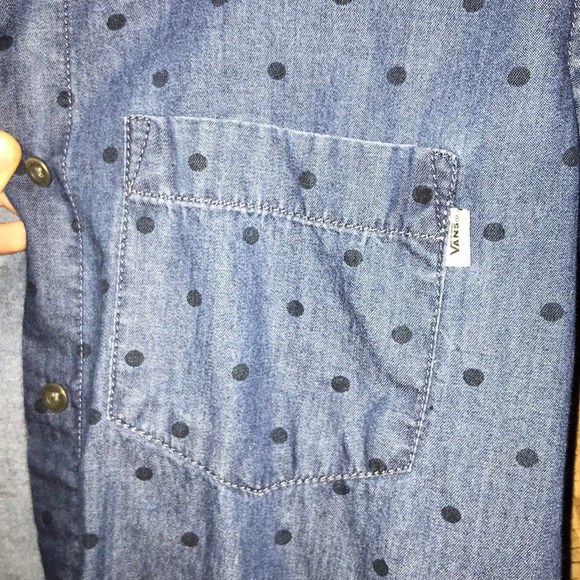 Vans button up denim shirt - Picture 2 of 3